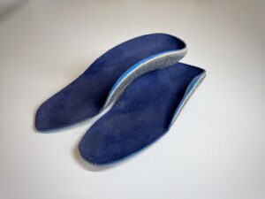 semelle bleu